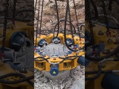 Pemotong tumpukan hidrolik penuh untuk tumpukan beton