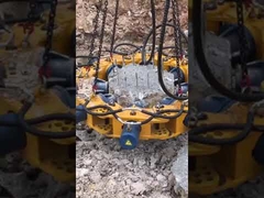 Mesin pemotong tumpukan hidrolik penuh untuk memecahkan tumpukan beton