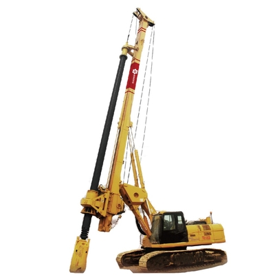 TR160D Efisiensi Kerja Tinggi Mesin Penggerak Tumpukan Hidrolik Excavator Otomatis Besar Dengan Kedalaman Tumpukan 50m