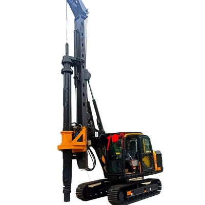 Compact Smart Piling Rig Building Foundation Machine di ruang kepala rendah