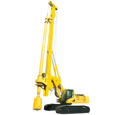 Torsi Maksimum 220kN.m CAT Chassis Foundation Mesin Bored Hydraulic Piling Rig Machine
