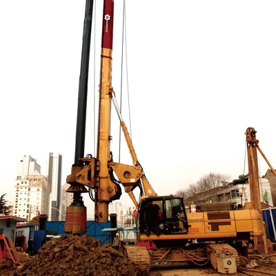 Proyek Penumpukan dengan Efisiensi Operasi Tinggi Crawler Hydraulic Pile Driving Machine