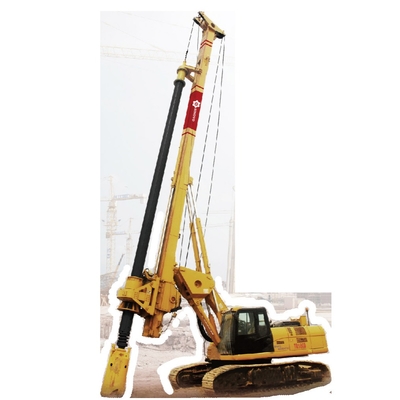 Kapasitas Max Hoist Harga Rendah 180 kN.m Rig Pengeboran Putar Dengan Origina CAT Base Carrier Kedalaman Pengeboran Max 57,5m