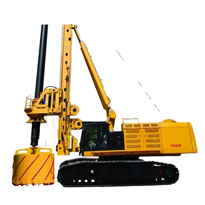 Sertifikasi CE Large Dia 4000mm Max Drilling Depth 130m Rotary Drilling Rig untuk pekerjaan penumpukan