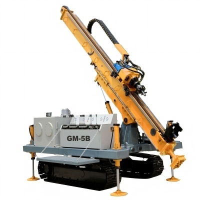 Mesin pengeboran teknik hidrolik tipe GM-5B Crawler