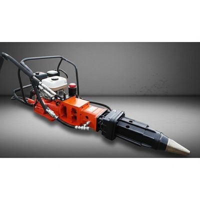 Pemutus tumpukan hidrolik dengan energi dampak 30-50J 200L/menit Aliran minyak dan berat modul tunggal 230kg untuk penghapusan tumpukan yang efisien