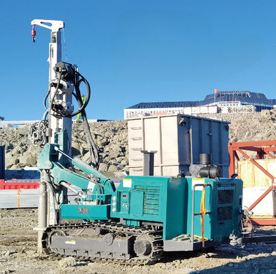 SK666 Mesin Bor Tiang Mikro dengan Diameter Lubang 115-500mm, Spesifikasi Batang Bor 76/89/102/114 dan Palu 4/5/6/8/10/12 untuk Pengeboran Rekayasa Presisi Tinggi