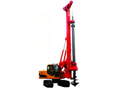Sinovo TR60D Rotary Bore Drilling Pile Rig Konstruksi Mesin Bekerja Sepenuhnya Sistem Hidrolik