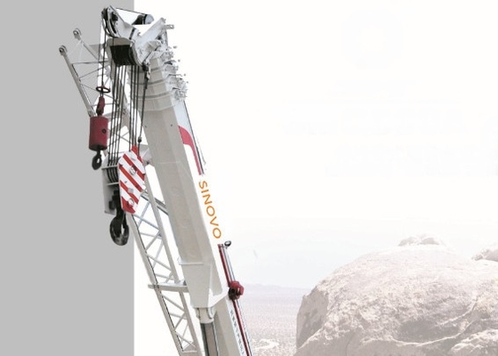 Telescopic Hydraulic Crawler Crane SQ250A 37Ton Lattice Boom Crane dengan Harga Murah untuk Dijual