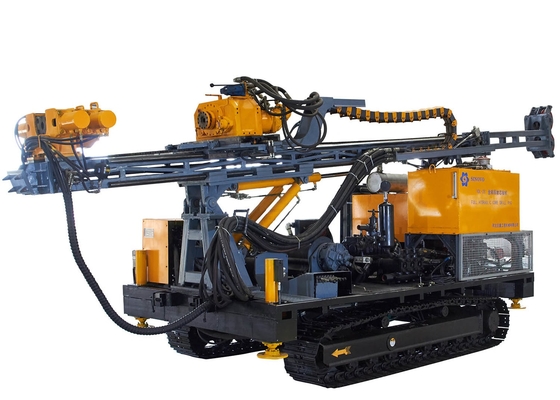SD1200 Mesin Bor Inti Hidrolik Crawling Diamond Sudut Pengeboran 60° - 90°
