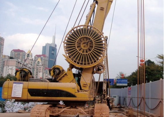 Pengoperasian Mudah Diaphragm Wall Machine 261KW Engine Power 500kn Max Gaya Tarik