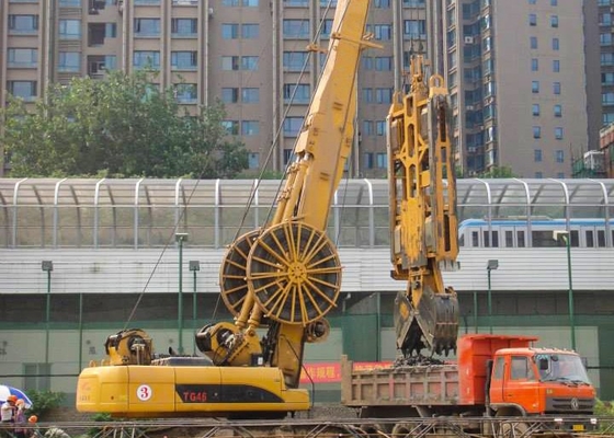 Konstruksi Mesin Dinding Diafragma 261KW Excavator