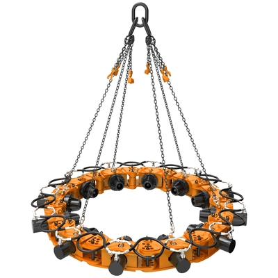 1800mm Steel Hydraulic Pile Cutter Digunakan Dengan Excavator