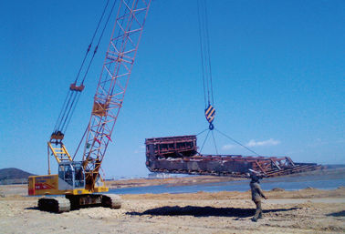Derek Perayap Hidraulik CQUY550 55Ton Lattice Boom Crane