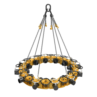 1000mm Diameter SPA5 Hydraulic Pile Breaker Untuk Tumpukan Pondasi Bulat Untuk Memecah Tiang Beton